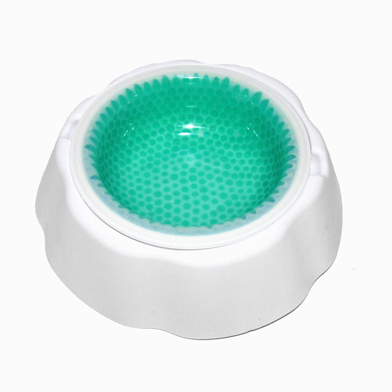 Condensed Pearl Ice Pet Bowl for Dogs and Cats